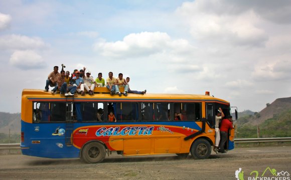 Bus in Ecuador for Locals