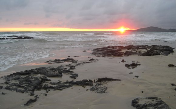 Galapagos Island Sunset