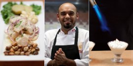 Chef Jorge Armando Sarmiento at Uchu