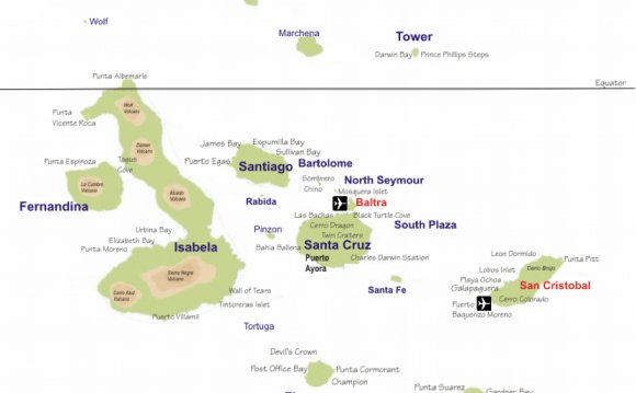 Galapagos Islands Maps