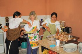 Gringo restaurant in Cotacachi, Serendipity