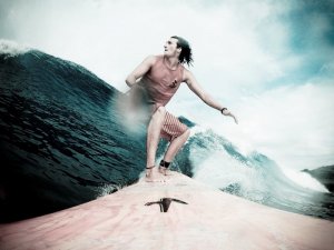 surfing montanita ecuador the point