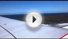 Arriving at Baltra Airport Galapagos Ecuador