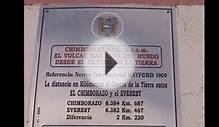 Chimborazo Vulcano Ecuador 6384m climbing up and down with